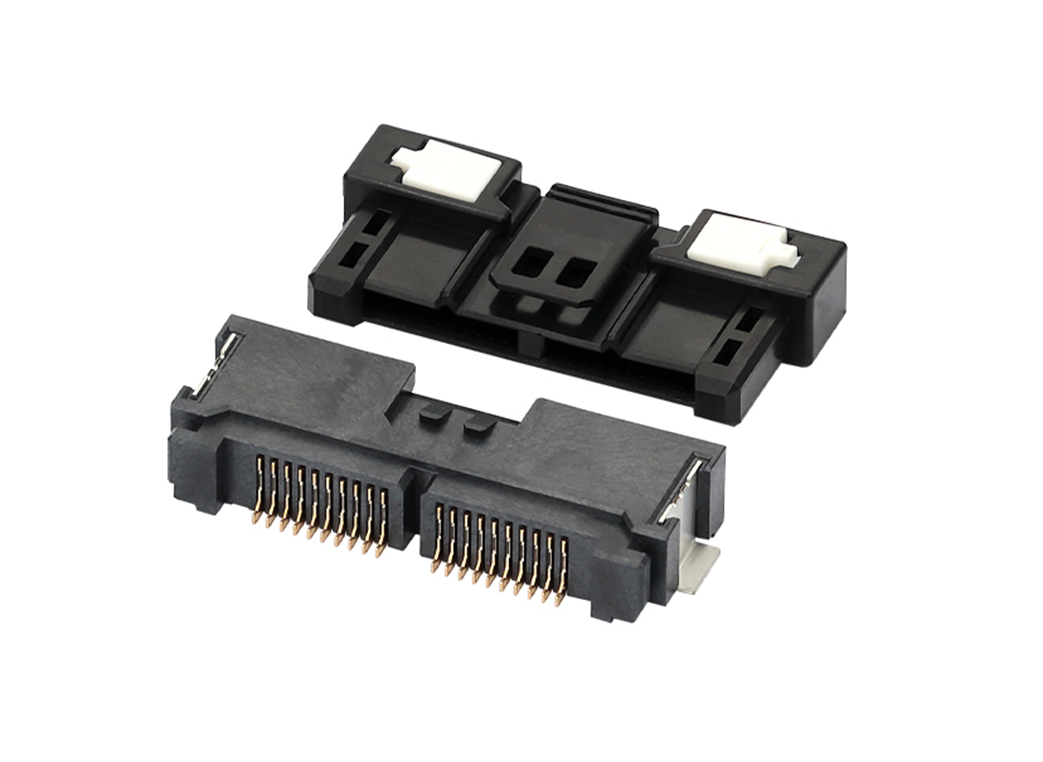 1044 Single Row Series 1.00mm Pitch (.039＂) FPC連接器